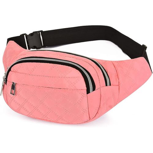 Bumbags Pour Dames Femmes Avec Poches À Fermeture Éclair Festival Fanny Pack Femmes Casual Pour Marcher Lightweigh