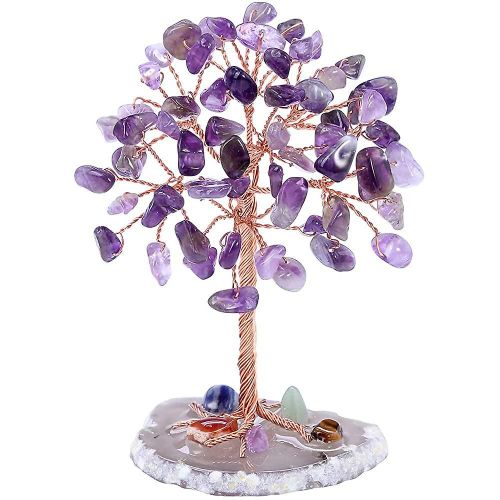 Mini Arbre De Cristal Guérison Cristal Tumble Pierre Arbre De Vie Feng Shui Arbre