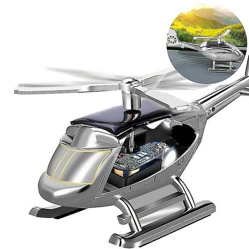 Décoration De Voiture Jouets Avion Tapis Antidérapant Solar Powered Air Freshener Dashboard