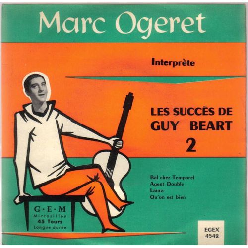Les Succes De Beart Volume 2 - 45 Tours Ep (Longue Durée)
