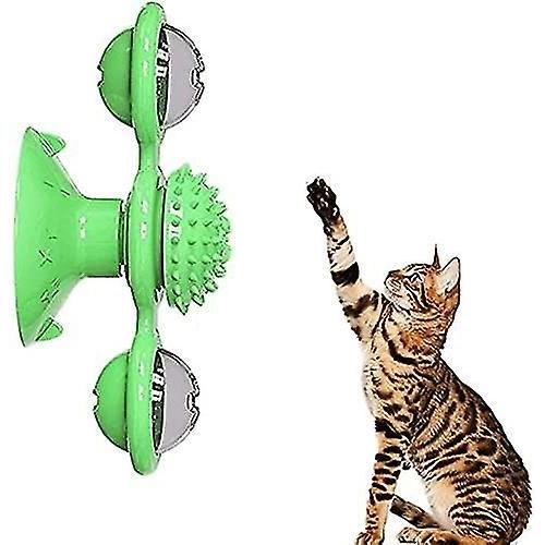 Jouet Amusant Pour Chats, Favorise La Santé Dentaire Et Fournit De L¿Exercice, Avec Un Vert Printanier Coloré