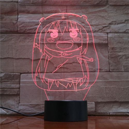 Himouto! Umaru-Chan Kids Bedroom Anime Table Lampe 3d Led Night Light