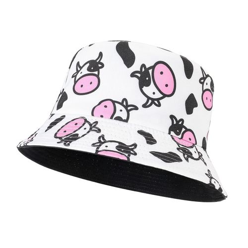Unisexe Bucket Hat Summer Travel Sun Bucket Réversible