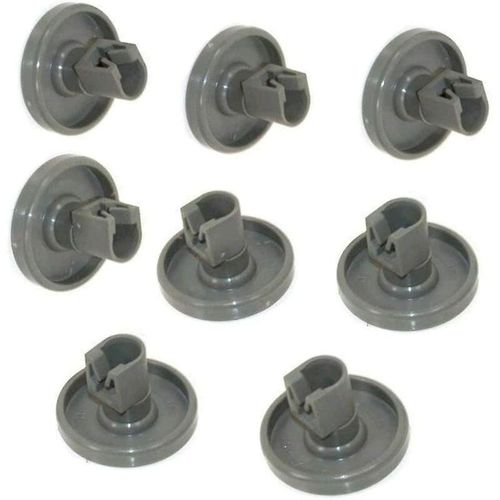 Roues de lave-vaisselle 8 roues pour panier inférieur Faure, Zanussi, Aeg, Electrolux, Ikea