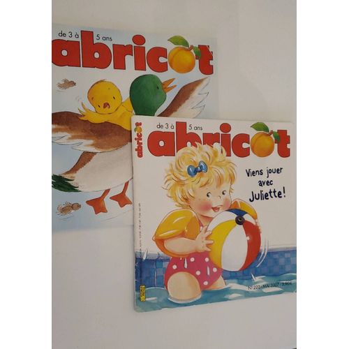 Lot 2 Magazines Abricot