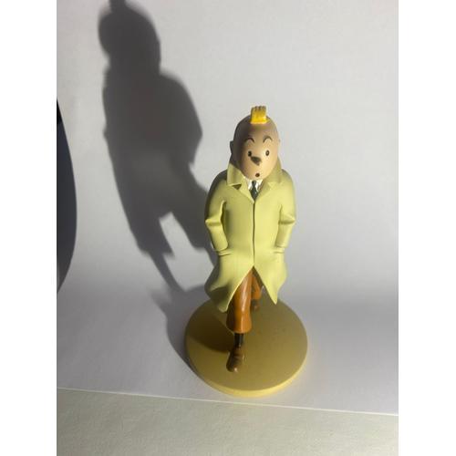 Figurine Tintin Officielle Ed Moulinsart Tintin En Trench-Coat