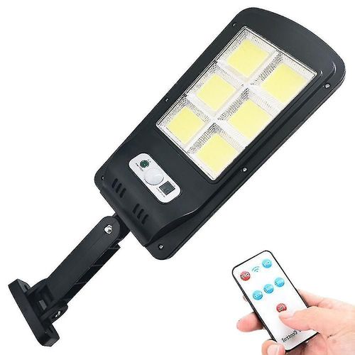 Lampadaires Solaires Lumens Outdoor Solar Powered Street Lights Motion Sensor, Dusk To Dawn Security S