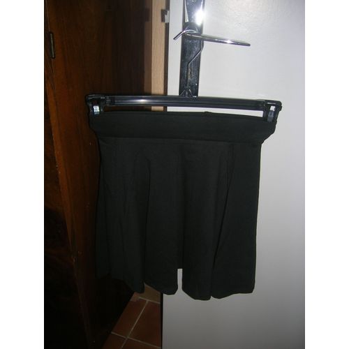 Jupe Évasée Basics Taille Xxs 95% Coton,5% Élasthanne.