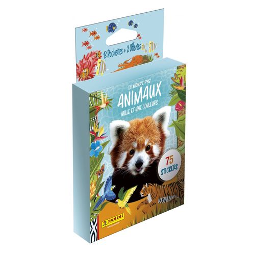 Stickers Animaux 2025 Blister 13 Pochettes + 2 Offertes