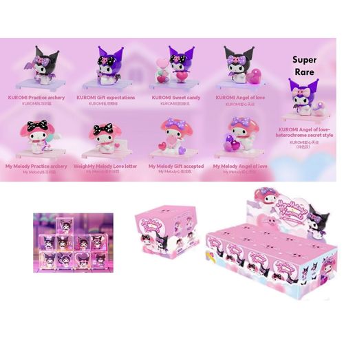 Hello Kitty Hello Kitty - Collection Box Avec Personnage De 6,5 Cm - Asst - Série : Kuromi/Melody Love Story