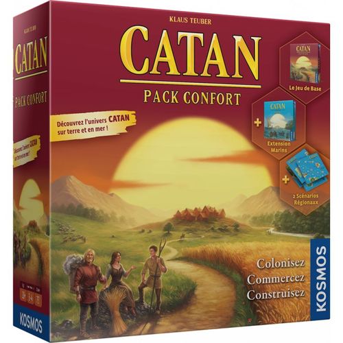 Catan - Pack Confort - Jeux De Société
