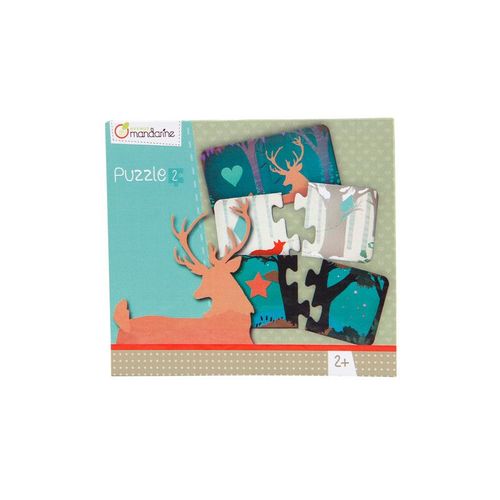 Puzzles 2 Pièces - Les Formes - Jeu Éducatif