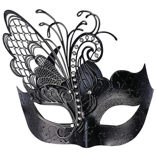 Butterfly Rhinestone Metal Venetian Women Mask For Masquerade / Mardi Gras Party / Sexy