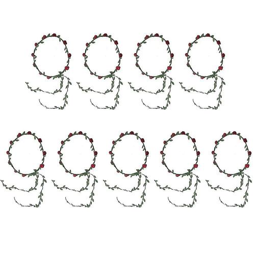 Lady Girl Fashion Bohemian Flower Crown Bandeaux De Guirlande Florale