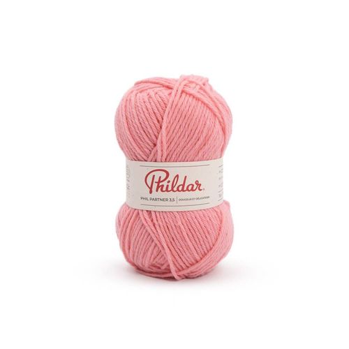 Pelote De Laine À Tricoter Partner 3,5 - Phildar Rose Candy