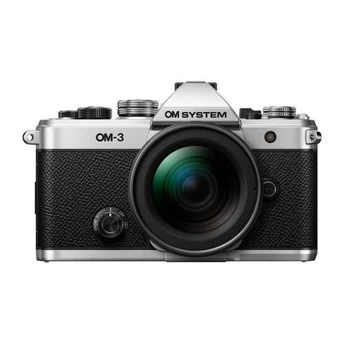 Appareil photo hybride Om System OM-3 Argent + Objectif M.Zuiko Digital 12-45 mm
