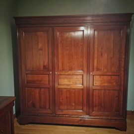 Armoire Louis Philippe 3 Portes