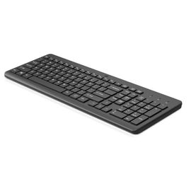 HP 225 - Clavier - disposition des zones 2,5 - sans fil - 2.4 GHz - Français - noir