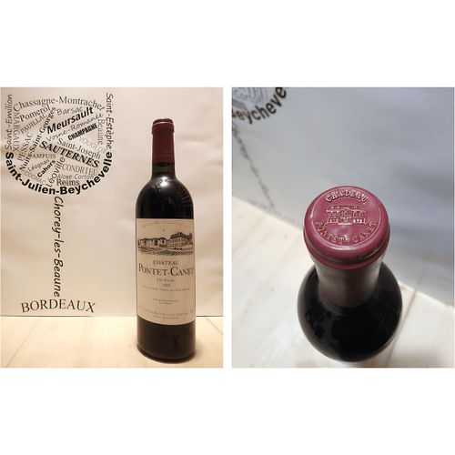 Château Pontet Canet 2002 - Pauillac - 5ème Grand Cru Classé - 1 X 75 Cl - Rouge