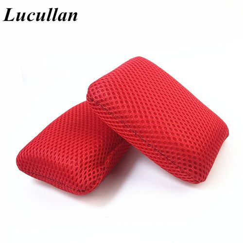 Éponge Microfibre Anti-Insectes,Outils De Lavage De Voiture,Pouvoir De Frottement Pour Éliminer Les Débris Tenaces Du Verre Et De La Peinture - Type 2 Red Sponge