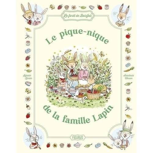 Le Pique-Nique De La Famille Lapin - La Forêt De Boisjoli