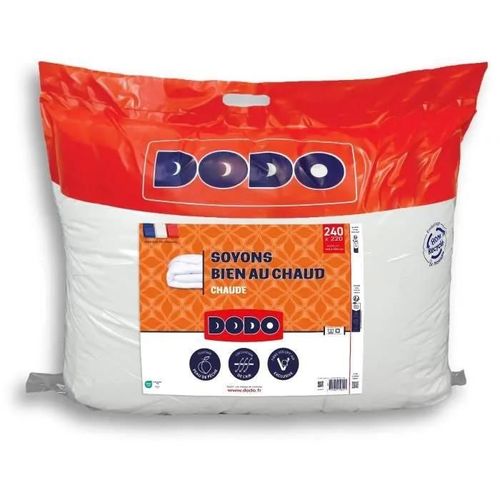 Dodo - Couette - Bien Au Chaud - 220 X 240 - 400g/M² - Volupt'air - Blanc