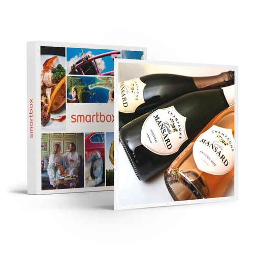Coffret 6 Bouteilles De Champagne À Recevoir Chez Soi - Smartbox - Coffret Cadeau Gastronomie