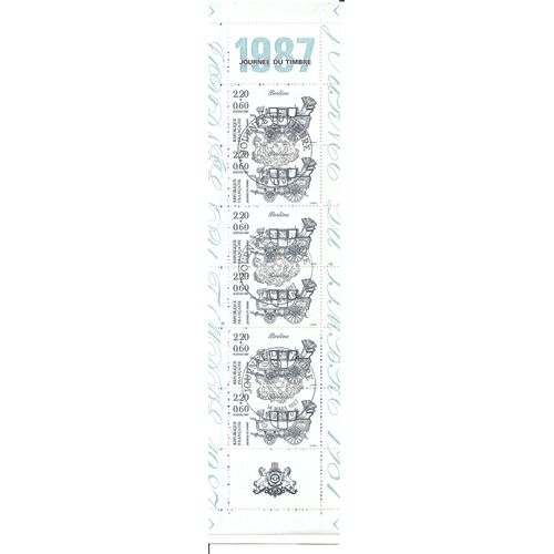 Bc 2469a (1987) Carnet Journée Du Timbre (Berline) Oblitération De Complaisance (Cote 9e) (9999)