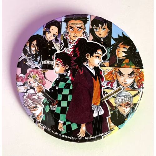 Badge Demon Slayer (Koyoharu Gotoge) Diamètre 6,4cm (1)