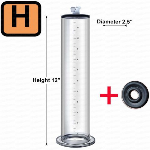 Pompe À Pénis En Acrylique Manuelle Pour Hommes,Agrandisseur De Pénis,Jouet Sexuel,Pompe À Vide,Entraîneur - Sl-26cm-H-Bottle