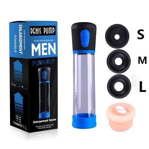 Pompe À Pénis Sous Vide À Led Pour Hommes,Tasse De Masquage Masculine,Exercice De Pénis Commandé,Dispositif - A3-E4487371