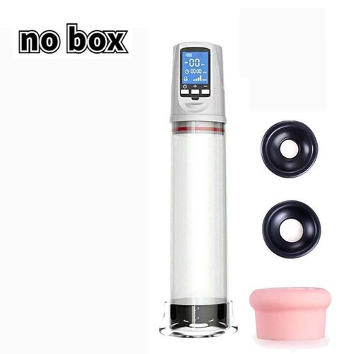 Pompe À Pénis Sous Vide Automatique Avec 4 Modes D'aspiration,Jouets Sexuels Sous Vide Pour Homme,Prolongateur De - Ic044-A Set -A