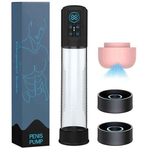Pompe À Pénis Électrique Étanche Ipx7,Jouet Sexuel Pour Hommes,Mastylunk Ator,Pompe À Vide D'agrandissement Du Pénis - Black-D2423