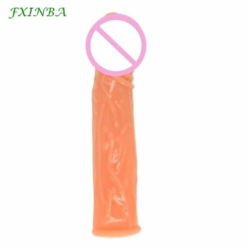 Gaine De 17cm,Réutilisables,Pénis Réaliste,Manchon De Pénis,Énorme Jouets Sexuels Pour Hommes- Fresh-D8271