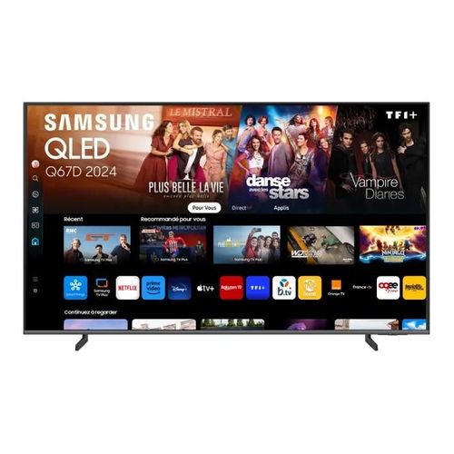 SAMSUNG Téléviseur QLED 55" 140 cm 55Q67D