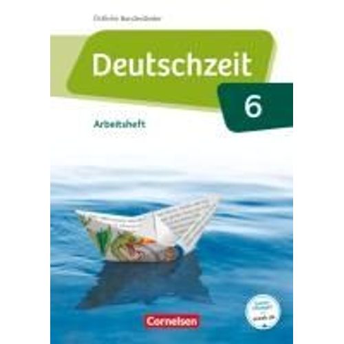 Deutschzeit 6. Schuljahr - Östliche Bundesländer Und Berlin - Arbeitsheft Mit Lösungen