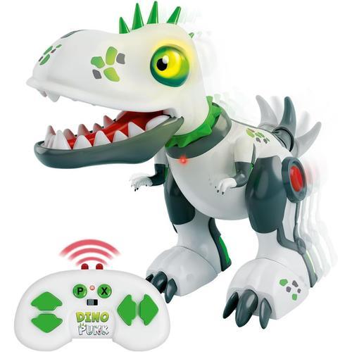 Dinopunk | Robot Enfant 5 Ans Et Plus | Dinosaure Jouet | Robot Jouet | Dinosaure Telecommandé Enfant | Robot Programmable 20 Actions