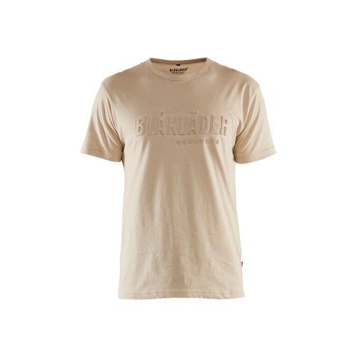 T-shirt de travail beige imprimé 3D - XL BLAKLADER
