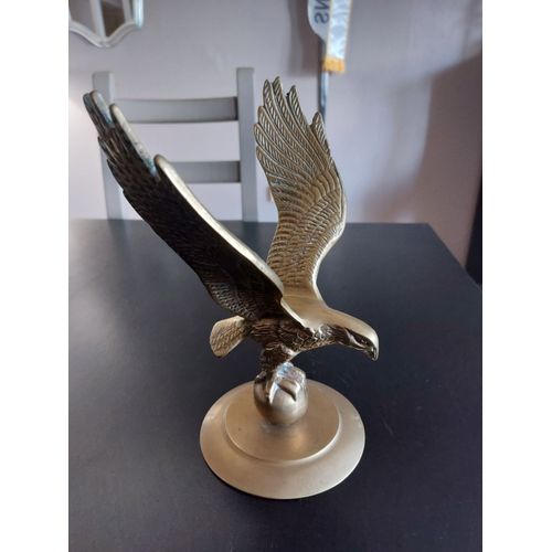 Statue d'Aigle en laiton - vintage USA