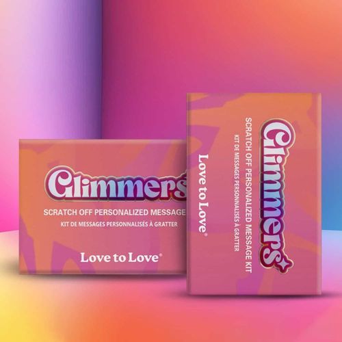 Divers Kit De 30 Cartes À Gratter Personnalisables Glimmers Love To Love