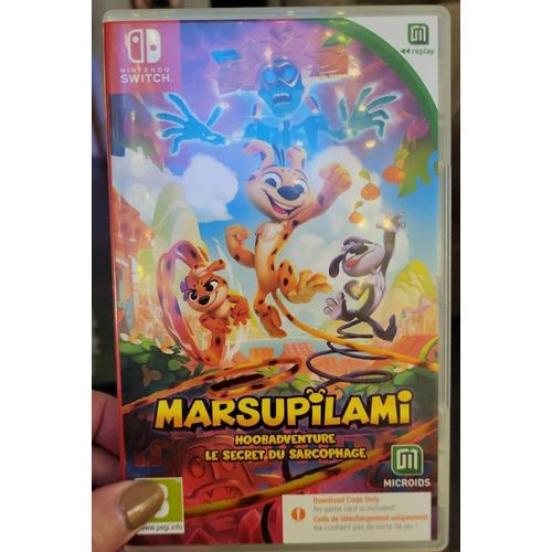 Marsupilami : Le Secret Du Sarcophage Nintendo Switch - Code De Téléchargement