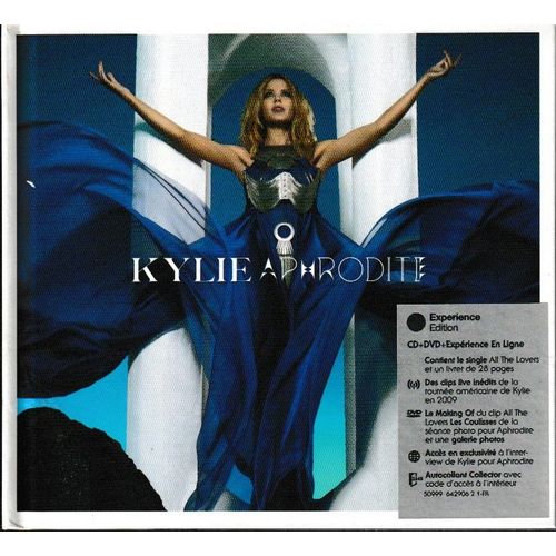 Kylie Minogue Aphrodite. 1 Cd De 12 Tubes Et 1 Dvd (P) 2010 Parlophone Darenote © 2010 Emi Records Limited Uk Made In The Eu. Duo Cd Et Dvd Devenu Rare European Edition Voir Mes Photos Pour Les Titres