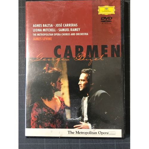 Carmen Dvd Metropolitan Opera Direction James Levine. Agnes Baltsa Et Jose Carreras
