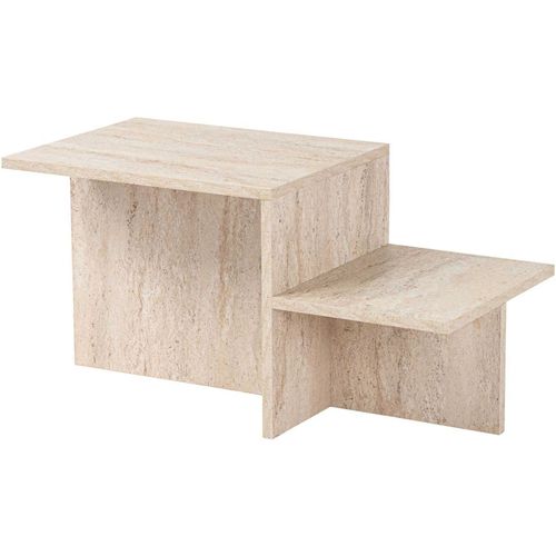 Table Basse En Aggloméré 80 X 40 X 40 Cm Harmony
