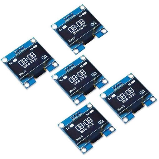 0.96 Pouces 4 Broches I2C IIC Communication 128X64 OLED Module D'af...