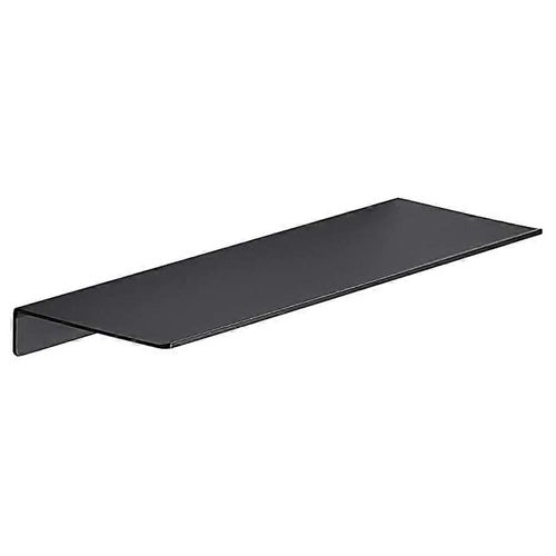 Étagères Murales En Métal, Étagères Flottantes Noires, Salle De Bain, Étagères Murales, Épices De Cuisine (30cm)