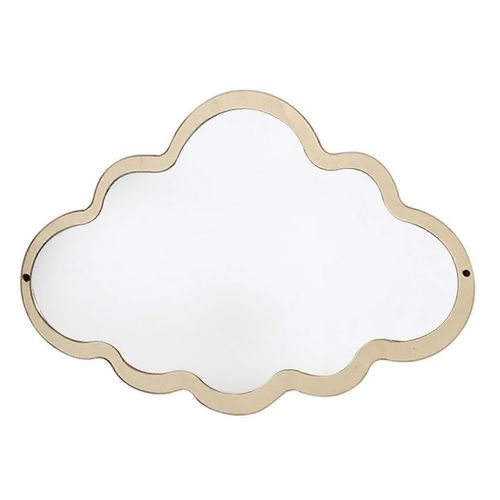 Nordique Nuage Acrylique Miroirs Décoratifs Porte En Verre Salon Miroir Mural Bureau Chambre Autocollants Miroir Suspendu