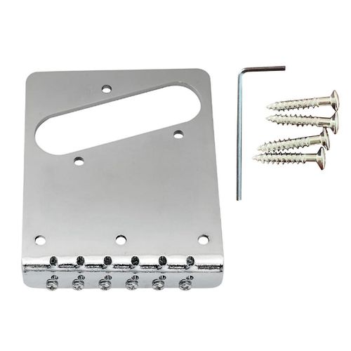 1 Set 6 Chevalet De Guitare Réglable 6 Selles Chevalet De Guitare Électrique Pour Guitare Tl Noir