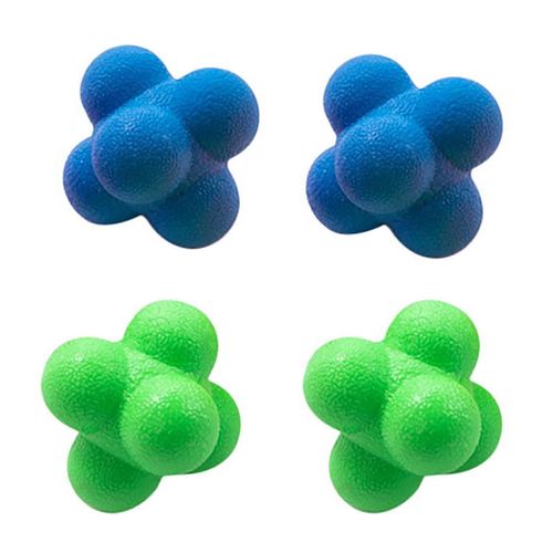 Balles De Réaction D¿Entraînement Balle Rebondissante De Réaction Pour L¿Agilité Entraînement À La Coordination Des Réflexes Coordination ?il-Main Et Vitesse