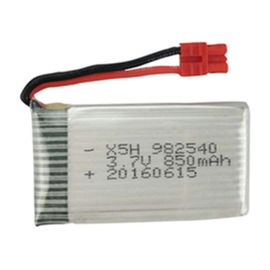 Batterie Li-Po De Drone 3.7v 850mah Avec Chargeur Rapide Usb Pour X5hw X5hc Rc Quadcopter Pièces De Rechange Accessoires De Drone-Générique